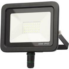 Zinc OTLEY LED Slimline Floodlight 30W Daylight 180°