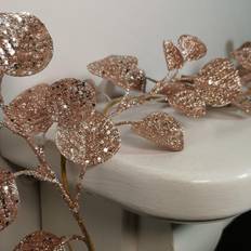 Christmas Garlands & Confetti Festive Christmas 160cm Rose Gold Eucalyptus Garland