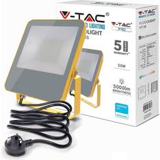 V-TAC 50W LED Work Floodlight Samsung Chip Yellow Body