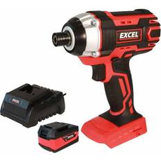 Excel 18V Cordless Impact Driver with 1 x 5.0Ah Battery & Charger EXL553B:18V