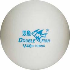 Balles de Tennis de Table Double Fish 40+ 0-Star 10-pack