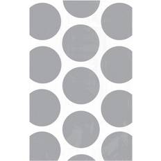 Silver Wrapping Paper & Gift Wrapping Supplies Amscan Polka Dot Paper Party Favour Bags (Pack Of 10)