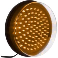 Luz Led Para Semáforo Ip65 200mm De 220Vac Amarillo Sm04900