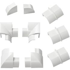 Adapter Kit 22x22mm 9 Dele Hvid
