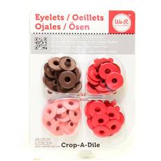 Rot Pinsel Eyelets Wide 40/Pkg-Red