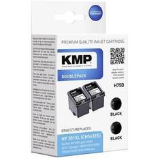 Hp 301xl KMP Encre Remplace 301XL, CH563EE Compatible Lot De 2 Noir H75D 1719,4021