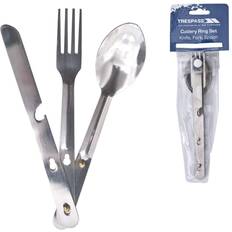 Cheap Children's Cutlery Trespass Lock And Clip Cutlery Set