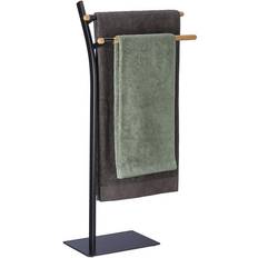 Relaxdays Handtuchhalter + Handtuchhaken