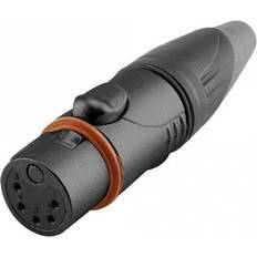 Cable HI-X5CF-HD-B 5P XLR Kabelstik