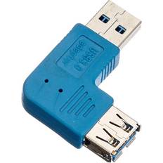 Kabel InLine USB 3.0 Adaptor to A Male Port Left 90? Angle