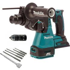 Makita dhr 243 Makita DHR243Z 18V LXT 3 Mode SDS Rotary Hammer Drill SDS Bits Chisel Chuck