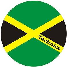 Plattenspieler Technics Slipmat Jamaika