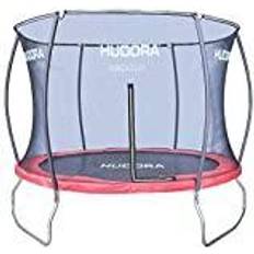 Hudora Studsmattor Hudora Fantastic Trampolin 300V, Upphöjd studsmatta, Rund, 100 kg, Skyddsnät, Svart