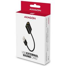 Extern - USB-A Soundkarte Axagon ADA-12 USB 2.0 Mini-Adapter