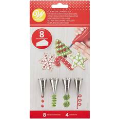 Nozzle Sets Wilton Christmas Cookie Decorating Nozzle Set