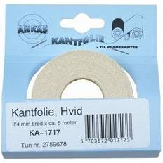 Andersen & Nielsen Baentsch kantfolie hvid 24mmx5m rulle
