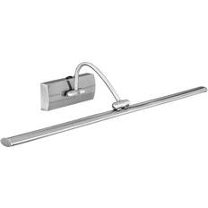 Argent Éclairage pour Tableaux Searchlight Applique LED À Tableau Head Finition Nickel Satiné Éclairage pour Tableaux