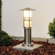 Lindby Udendørsbelysning Gulvlamper Lindby Erina stainless steel Gulvlampe