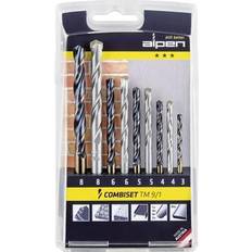 Alpen 0000802122100 TM 9/1 9-piece Universal drill bit set