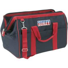 DIY Accessories 500 x 280 x 330mm strong Tool Bag red Multiple Pocket Padded Base Storage