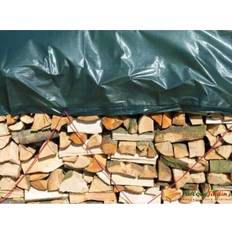 Grønne Nettinggjerde Nature Wood Tarpaulin 1.5x6 m pe Green