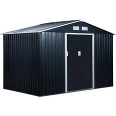 OutSunny 9 x 6ft Outdoor Storage Shed (Building Area )