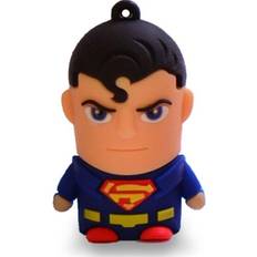 Schede di Memoria & Chiavette USB PENDRIVE 32GB SUPERMAN TECHONETECH TEC5099-32 32 GB USB 2.0 MEMORIA 32GB SUPERMAN 3D