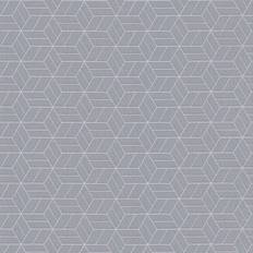 Profhome 369204-GU Graphic wallpaper wall shiny grey silver 5.33 m2 (57 ft2)