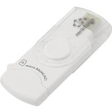 Conrad Renkforce RF-3285273 Lettore schede di memoria esterno USB 3.2 Gen 1 (USB 3.0) Bianco