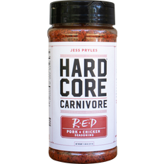 Bbq sauce Red Seasoning Rub Hardcore Carnivore Pork & Chicken 311g BBQ Gourmet