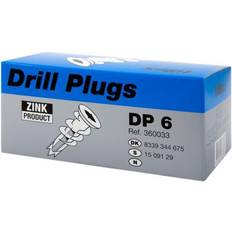 Gipsplugs Tillex Plugs drill dp-2 40mm-100 hvid