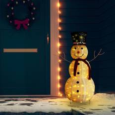 Julbelysning snögubbe vidaXL Decorative Snowman Christmas Lamp