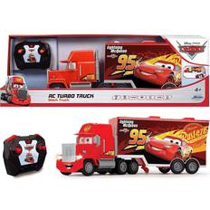 Cars mack legetøj Dickie Toys 203089039 Cars Turbo Mack Truck 1:24 RC-modelbil, begyndermodel Elektronik Lastvogn