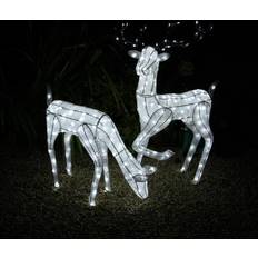 Stag & Doe Reindeer Set Up Reindeer