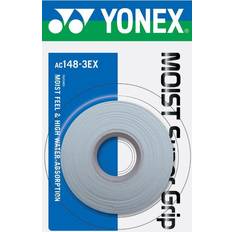 Badminton grip Yonex Moist Super Grip 3-pak Hvid