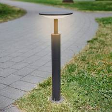 F Sockellampen Lucande Anthracite-coloured LED path light Fenia Sockellampe