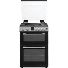 Montpellier 60cm Gas Cookers Montpellier MDOG60LS Silver, Grey