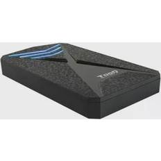 Tooq Carcasa para Disco Duro TQE-2550BL 2,5" USB 3.0 Azul Negro 2,5"