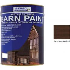 Walnut wood stain Bedec Barn Paint - Semi-Transparent Wood Stain