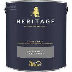 Paint Dulux Velvet Matt 2.5L - Lead Grey