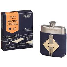 Barutstyr Gentlemen's Hardware Golfer's Hip Flask & Divot - Drikkeflaske Hip Flask