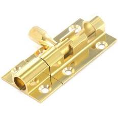 Padlock Hasps Securit S1522 Brass Door Bolt 1" Wide 50mm Pack Of