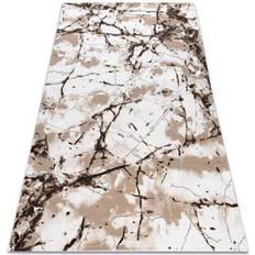 RUGSX Alfombra Acrílica Valencia 035 Mármol Marfil / Beige 160x235 cm
