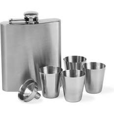 Diskmaskinsvänliga Fickpluntor Funktion Larch Set Fickplunta 20cl