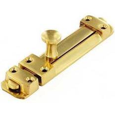 Padlock Hasps Securit Heavy Door Bolt Brass 100mm