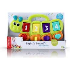 Aktivitetsleksak pop up leksak leksaker Infantino Light & Sound Pop Up Buddy