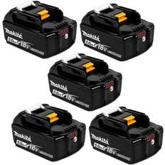 Makita 18v 5.0ah battery Makita Genuine BL1850 18V 5.0Ah Li-Ion LXT Battery 5-pack