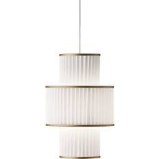 Le Klint Plivello White/Gold Pendellampa ∅ 30cm