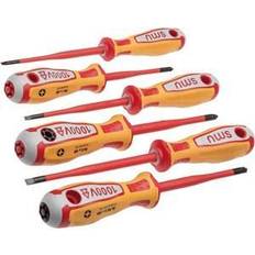 NWS Tournevis à fente NWS Set of Screwdrivers VDE 7 pcs. Tournevis à fente