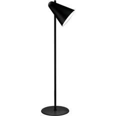 Capelo Sort af genbrugsmetal Gulvlampe
